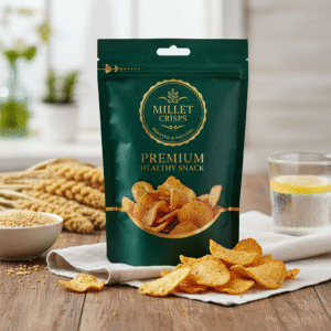 Roasted Millet Chips